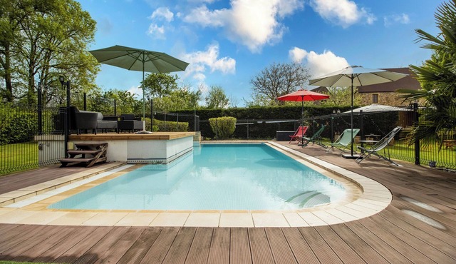 Maloan – Air-Conditioned House with Private Pool & Outdoor Kitchen in Dordogne