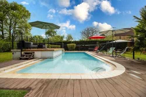 Maloan, gite avec piscine