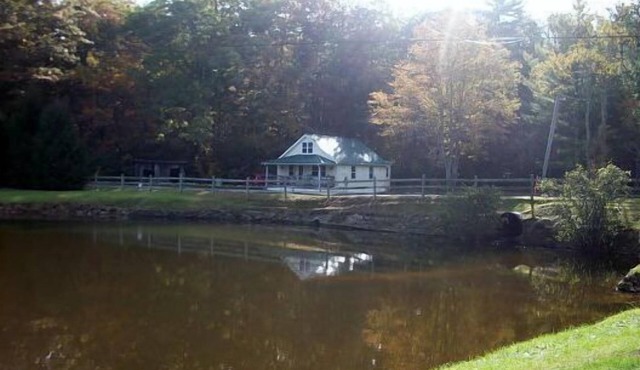 Mammaw's Lakefront Cabin bordering The Blue Ridge Parkway