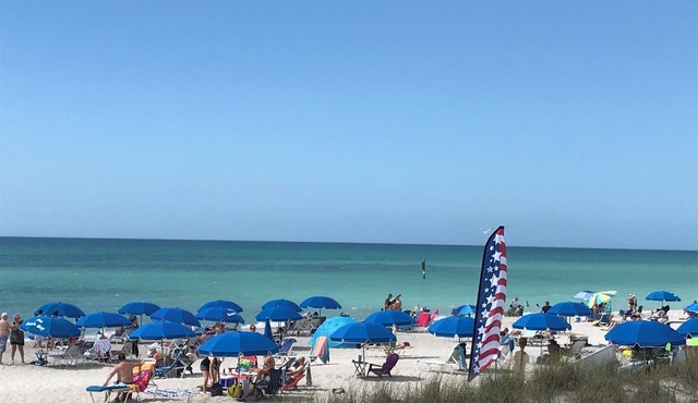 Manasota Key Condo! Private Beach access.Gulf and Bay views