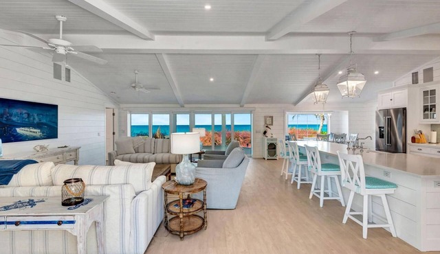 Manasota Key Elegance – 3BR Beach + Dock