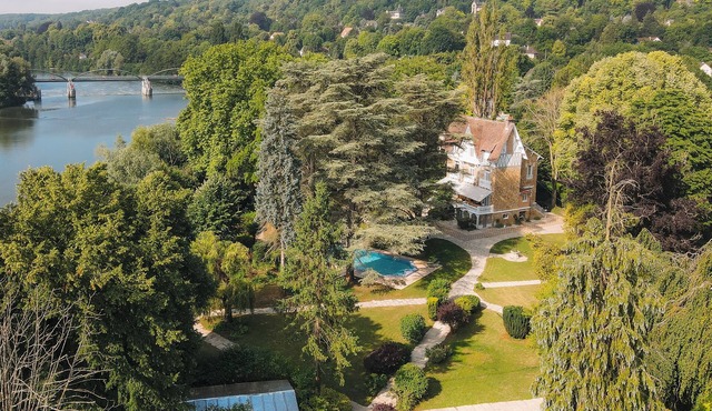 Manoir des 3 cèdres - 35 minutes paris - Swimming pool - SPA - Tennis - 23 people