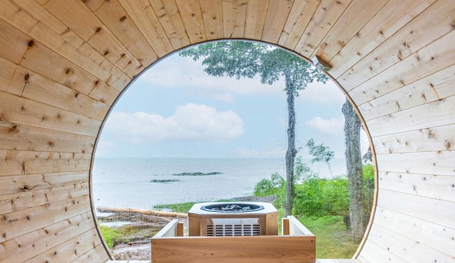 Manoir sur Mer | Spa & BBQ | Sauna & Cool Bath | Poker and Pool Table | AC