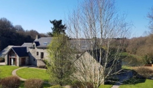 Manor house on private estate with heated indoor pool