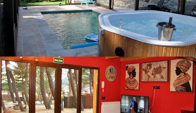 MANSION DELUXE VILLA ANGELES WITH POOL AND JACUZZI