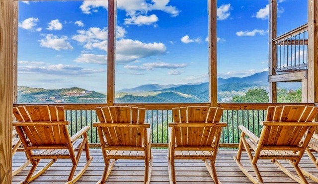 Mansion In The Sky 11 Bedroom Cabin by RedAwning