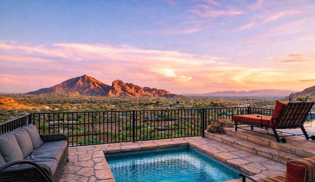 Mansion on the Mountain in Paradise Valley with Breathtaking views!