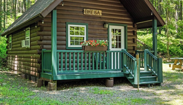 Maple Farm Cabins on Private 450 Acres - Lake - Professional Kitchen, Playground
