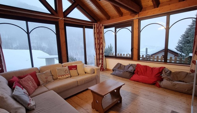 MARANATHA Charming Chalet 10 pers Veranda + South-facing Terrace -magnificent View