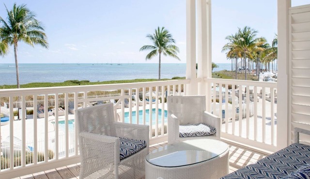 Marathon Oceanfront Suite | Balcony + 2 Luxe Baths