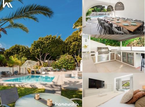 Marbella, Costabella - Beachfront Villa with Heated Pool