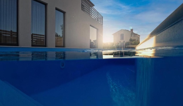 MarCante designer family villa with a pool