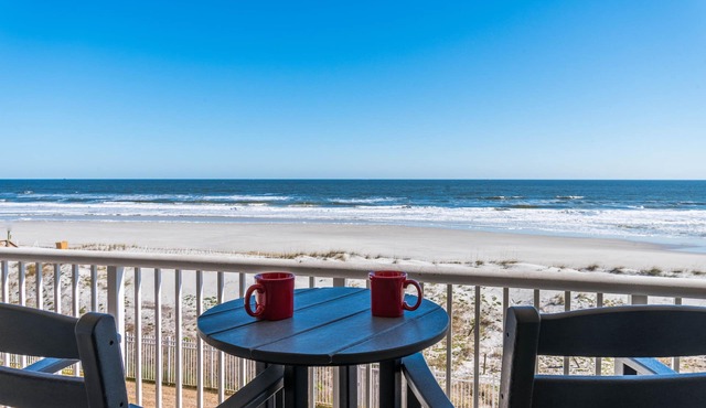 MARCH AVAILABLE! Oceanfront 100% renovated 2Bed2bath garage, elevator, pool