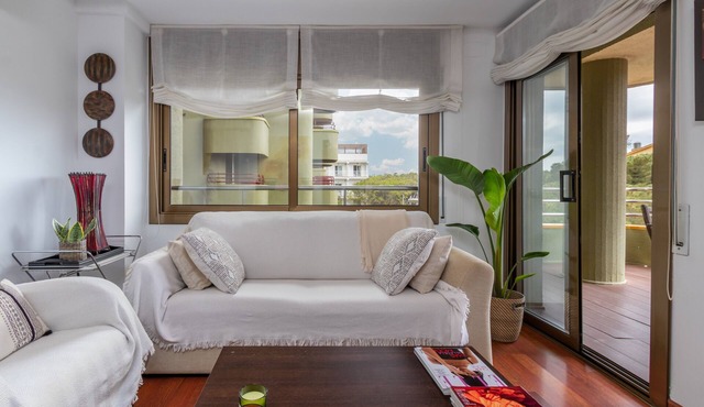 Maria Beach Apartment with Sea View, Wi-Fi, and Air Conditioning
