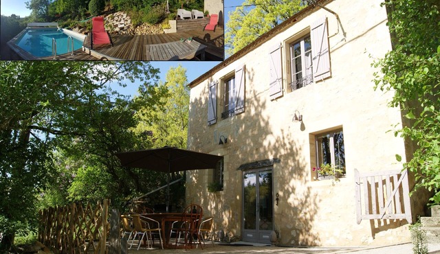 Marianne house and swimming pool in the heart of the Périgord Noir nature