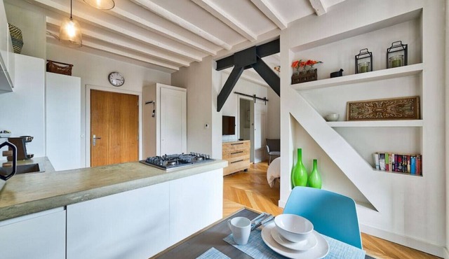 Marie Paradis Studio Apartment, Central Chamonix, free secure parking & wifi