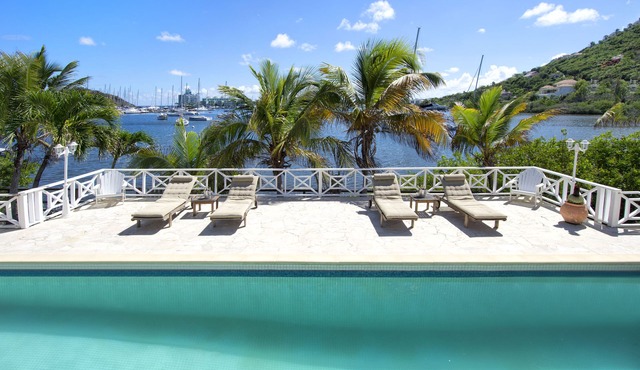 Marinafront private villa with 40-foot pool and sundeck | Island Properties