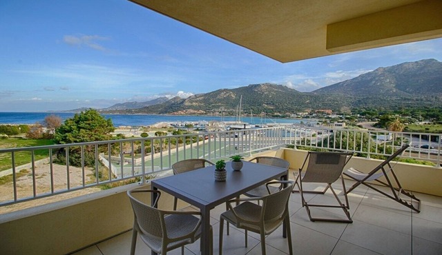 Marine de Sant'Ambroggio - Modern apartment with sea view - F2 A MARINA 2