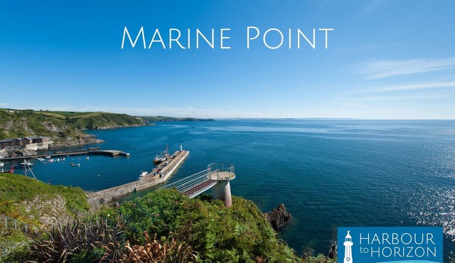 Marine Point, Mevagissey - sensational cliff top views of harbour and bay