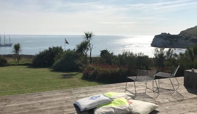 Marine Villa - stunning sea views above Freshwater Bay.