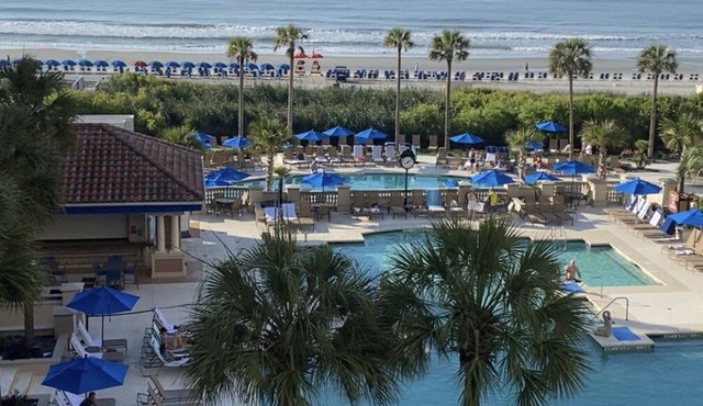 Marriott Ocean Watch right on beach Grand Dunes