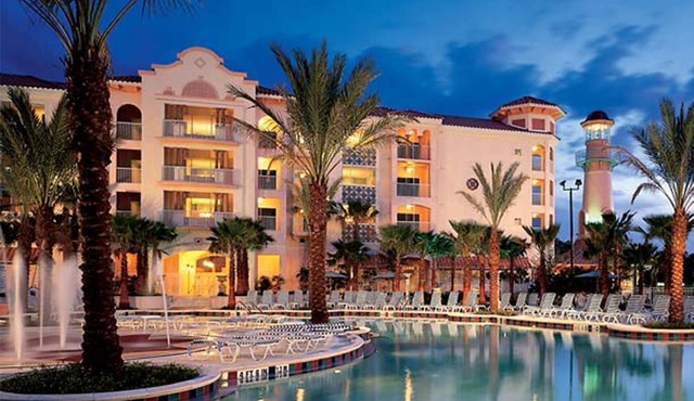 Marriott's Grande Vista Studio sleeps 4 Kitchenette