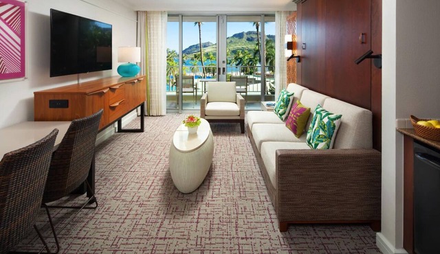 Marriott's Kauai Beach Club 1BR Oceanview Suite