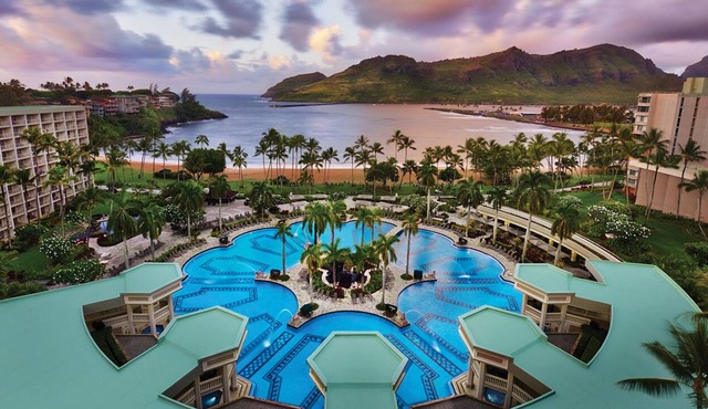 Marriott's Kauai Beach Club 2BR Oceanfront Suite