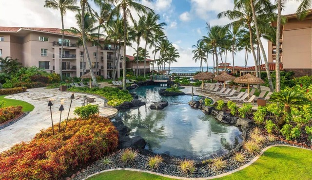 Marriott Waiohai Beach Club: 2 bedroom Villa on Poipu Beach - August