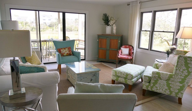 MARSH/SUNSET VIEWS-DOCK/POOL-RENOVATED
