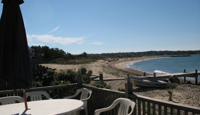 Martha's Vineyard Beachfront Cottage in Oak Bluffs but closer to Vineyard Haven