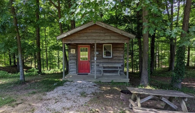 "Martin" Camping Cabin #12 | Pet Friendly