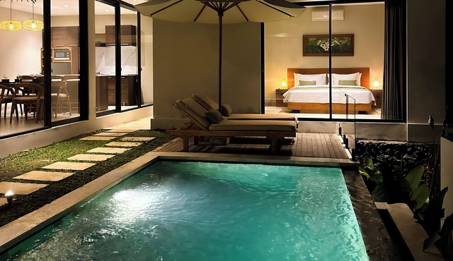 Marvelous 3-bedroom villa with AC in vibrant Ubud Bali