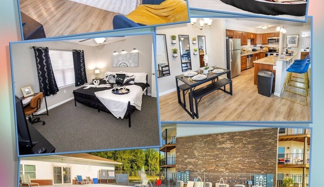 Mary - C · Central, Floor Level 2bd/2ba Apt w/Pool & WiFi