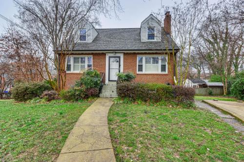 Maryland Home with Deck 8 Mi to Washington, DC