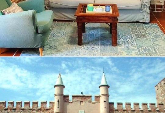MASÍA de SAN JUAN CASA NÚMERO 1 en Castillo con piscina y Aire Acondicionado
