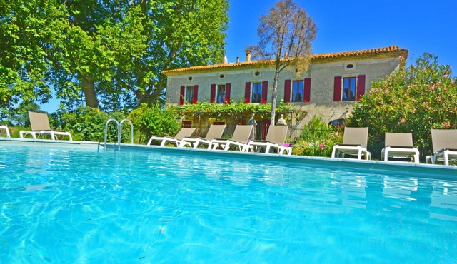 Mas 24 à 30 p 10 chb wifi Pisc.chauffée jardin clos - Sono pour soirée