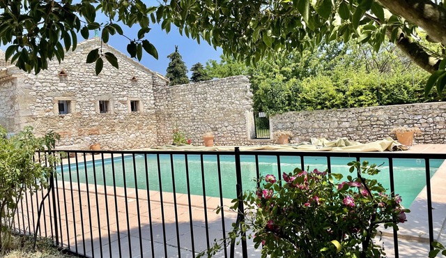 Mas de caractère ancienne magnanerie/Swimming pool/Comfort 8 km from Grignan/🐕