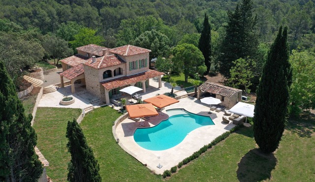 Mas de l'Aven – Dream villa with heatable pool within walking distance of Lorgues