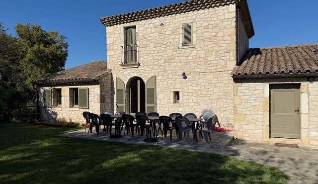 Mas des Sauges for 15 people with 25m swimming pool and aquatic areas