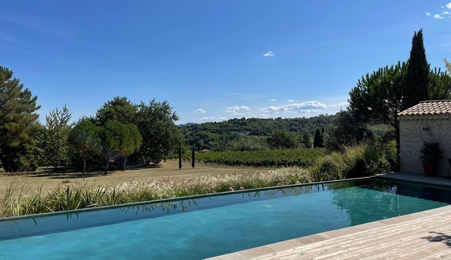 Mas in Provence Occitane, near the Ardèche and Aiguèze Gorges