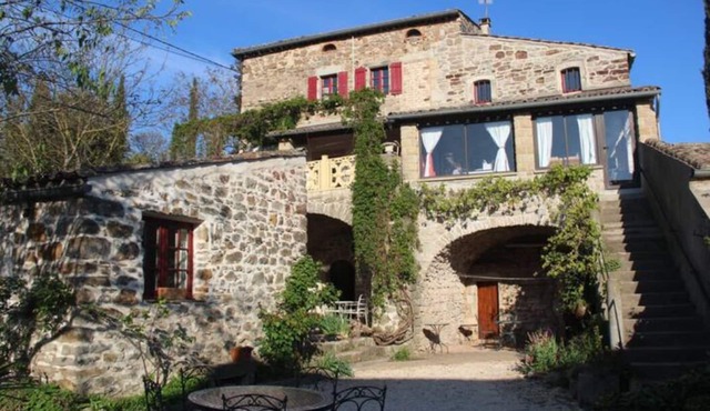 Mas l'Esquirou - Authentic Ardèche mas with swimming pool, wooded garden