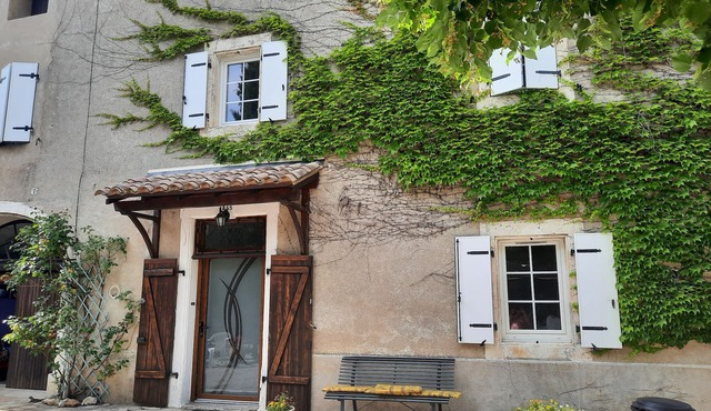 Mas of the combette at brouzet les in the gard in the south