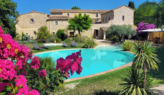 MAS PROVENÇAL upscale VERY LARGE POOL prox AVIGNON 15 to 19 people.