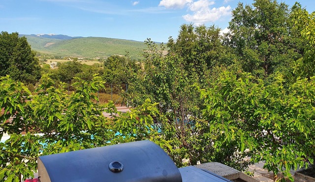 Mas provençal with swimming pool and tennis court