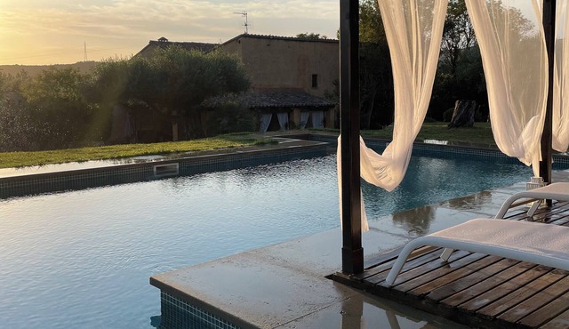 Masia Cal Mingo, paradise lost between vineyards and the sea, Barcelona Spain.