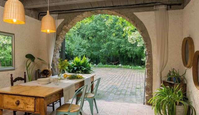 Masia 'El Celler - Can Bonet' with Mountain Views, Shared Pool and Wi-Fi