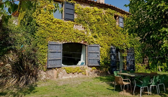 Masia Vilatersana, within the Natural Park and fauna reserve