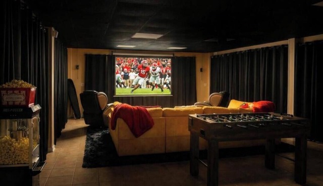 Massage Chairs - Theater Room - By UGA - Swing Set