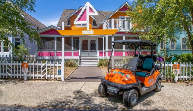 Massive Beachwalk Resort Home + Pool & Golf Cart